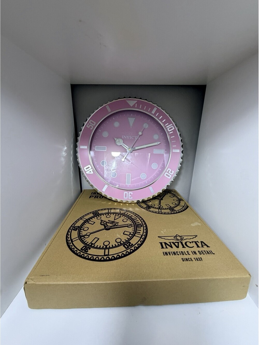 Invicta Pro Diver 12" Wall Clock (70048) $130 • New In Box - Picture 4 of 4